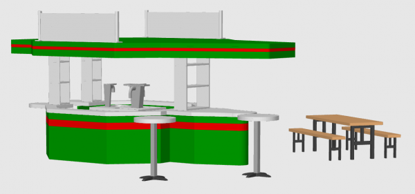 Bierstand XL Edition Holland 1:32 -Neue Version-