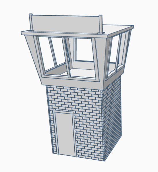 Rennleiterturm -Presseturm 1:32